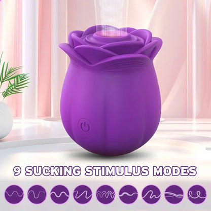 Rose Clit Sucker Sucking Vibrator