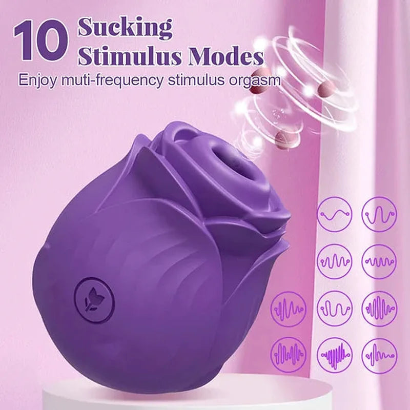 Best Value Set - Rose Clitoral Sucker Sex Toy