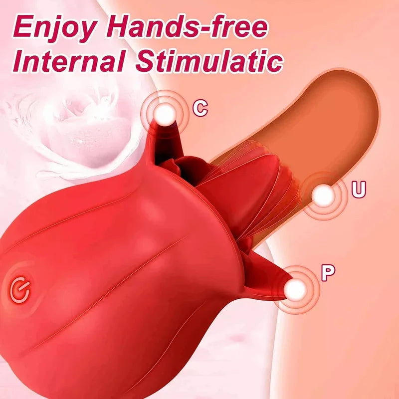 rose licking vibrator