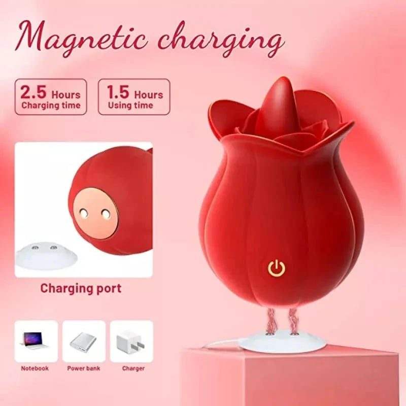 rose licking vibrator