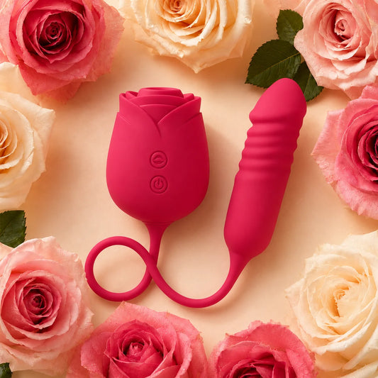 Rose Mary 2026 Dual Stimulator– Clit & G-Zone Pleasure Bodysafe Silicone