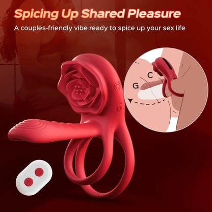 Best Value Set -Rose Cock Ring