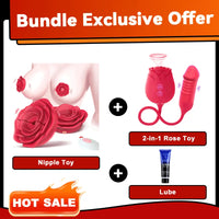 With 2-in-1 Rose Toy Set