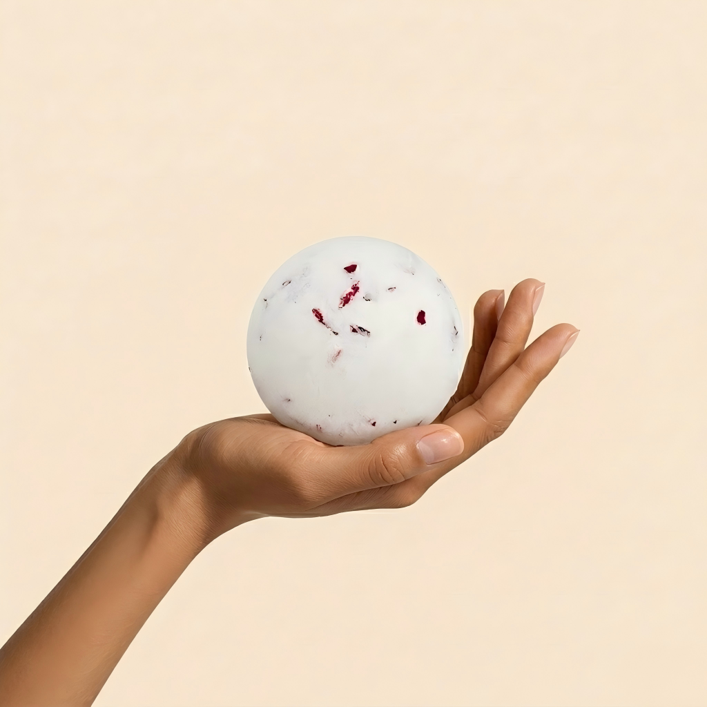 Rose Essential Oil Bath Ball