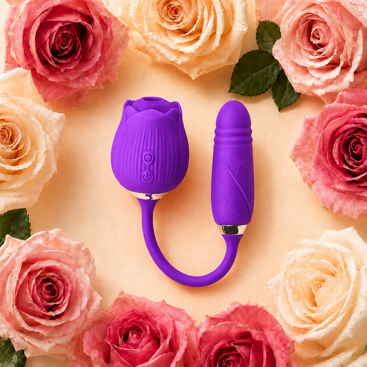 Purple RoséTrio 3-in-1 Rose Toy