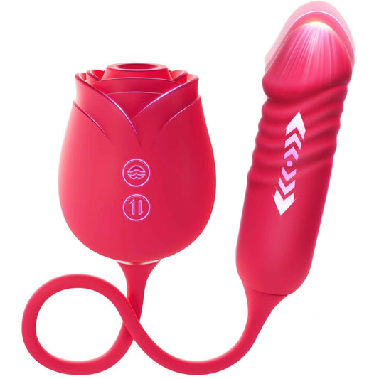Rose Mary 2026 Dual Stimulator– Clit & G-Zone Pleasure Bodysafe Silicone