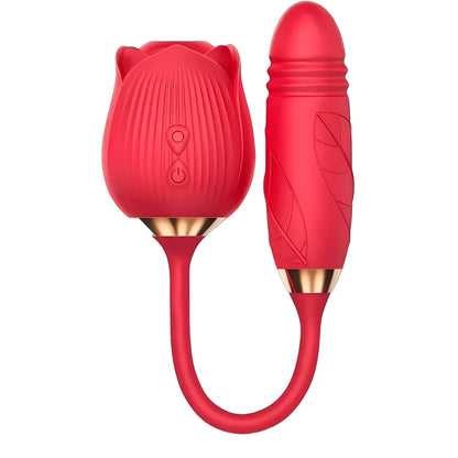 Black RoséTrio 3-in-1 Rose Toy