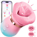 Tongue Vibrator 2025 Upgraded App-Controlled Big Mouth Kissing & Suction
