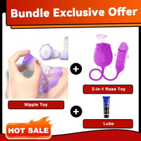 With 2-in-1 Rose Toy Set