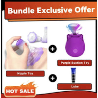 With Purple Suction Toy