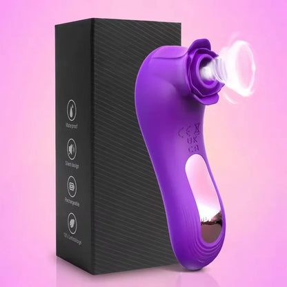 Suction Vibrator With Strong Pulses For Clit And Nipple Pleasure