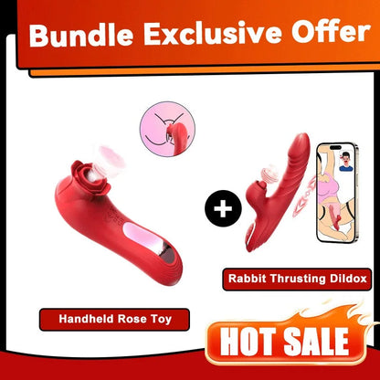 Suction Vibrator With Strong Pulses For Clit And Nipple Pleasure