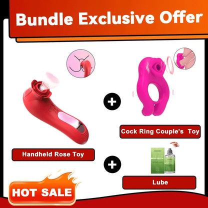 Suction Vibrator With Strong Pulses For Clit And Nipple Pleasure